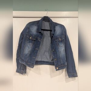 Women's Denim Crop Jacket